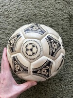 Retro bőr, kézzel varrt focilabda