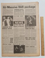 New Musical Express NME 1979/2/24 Sex Pistols Zappa Roxy Music Stranglers Thin Lizzy Motorhead Bowie