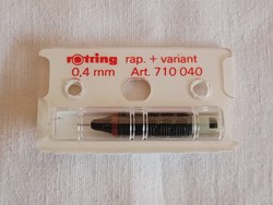 Csőtoll 18 - ROTRING 710 040 rapidograph variant tollhegy 0,4mm Nem volt használva