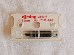 Csőtoll 22 - ROTRING 710 030 variant tollhegy 0,3mm Nem volt használva