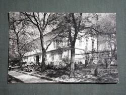 Képeslap,Gyöngyös,Mátra múzeum,Orczy kastély látkép részlet, 1974-