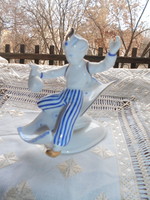 Hollóházi Aladin a varázsszőnyeggel -kézzel festett  ritka minta