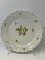 Herendi porcelán lapos tányér Petite Rose Bouquet PBR  mintával (25,5cm) RZ