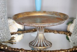 Fém tortatál ,gyümölcstál ,dísztál