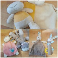 Szundikendő játékokkal 308. (Nyuszi, Boci) - Nappy with toy. 308. (Rabbit, Cow)