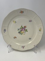 Herendi porcelán lapostányér Bouquet de Cornélia HBC mintával (25,5cm) RZ