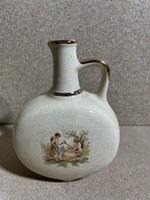 Régi fehér mázas porcelán váza. 3580