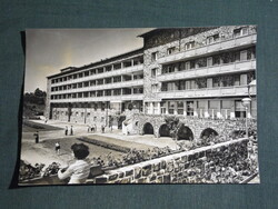 Képeslap,Galyatető,SZOT üdülő szálló látkép,részlet, 1957-