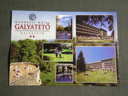 Képeslap,Galyatető,mozaik,SZOT üdülő szálló,Hunguest Hotel látkép,részlet, 2000-