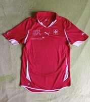 S-es vintage puma Svájc válogatott (2010/11) hazai mez