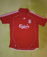 XL-es vintage adidas Robbie Fowler Liverpool FC (2006/08) hazai mez