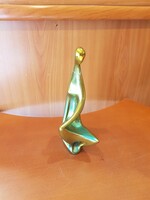 Zsolnay eozin ártdeco Török j figura