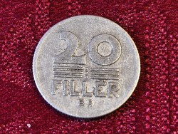 20 fillér *1968* Magyar Népköztársaság