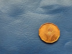 SZVÁZIFÖLD 1 CENT 1975 ANANÁSZ! RITKA! FAO! UNC!