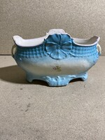 Art Nouveau jardiniere, 31 x 12 x 16 cm-es, porcelán. 3384