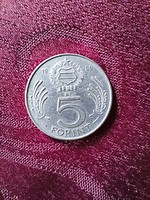 5 Forint *1989* Magyar Népköztársaság