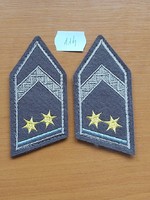 MH MOZGÓ RENDFOKOZAT TÖRZSZÁSZLÓS ZUBBONYRA GYAKORLÓRA SIVATAGI 114.