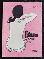 Gy37 / 1972 Fabulon gyufacímke