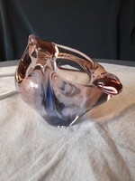 Muranói retro 3rekeszes  üveg