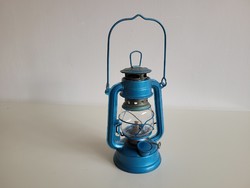 Kék petróleum lámpa kis viharlámpa spiritusz lámpa