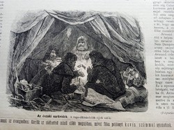 MN170/486-1874  Északi sark-expedíció - Monarchia  Ferencz József föld -eredeti fametszet   1874