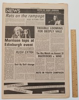 New Musical Express NME 1979/7/28 Talking Heads Milos Forman Sex Pistols Pretenders BB King Chuck B