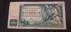 CSEHSZLOVÁK 100 korona