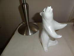 Art deco porcelán jeges medve