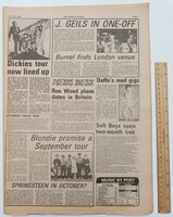 New Musical Express NME 1979/4/21 Simple Minds Iggy Pop X-Ray Spex Linton Kwesi Thin Lizzy Lou Reed