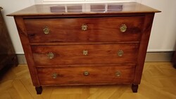 Biedermeier tömör cseresznyefa komód