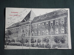 Képeslap,Szekszárd,Állami Főgimnázium,Báter János kereskedő kiadás Szekszárd,1910-