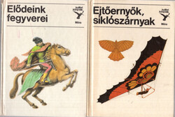 3 db Kolibri könyv (együtt) 1. Ejtőernyők, siklószárnyak, 2. Elődeink fegyverei, 3. Magyar népi építészet - Bárth János, Matthaeidesz Konrád