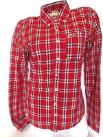EREDETI HOLLISTER (M) ELEGÁNS SPORTOS KOCKÁS HOSSZÚ UJJÚ NŐI ING