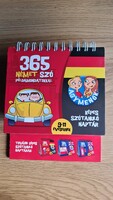 Képes szótanuló naptár 365 német szóval és példamondatokkal 9-11 évesek számára