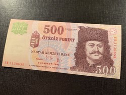***  Hajtatlan Ritka 2002 EB 500 forintos OLCSÓN ***