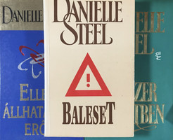 Baleset + Egyszer az életben + Ellenállhatatlan erők (3 kötet) - Danielle Steel könyvcsomag