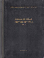 Magyarország helységnévtára 1967 -