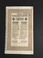 Pesti Hazai Első takarékpénztár Egyesület Záloglevél 1000 Svájci Frank 1931. Ritka