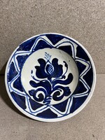 Korondi kerámia disztál, 20 cm-es nagyságú, gyűjtőknek. 3451