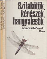 2db búvár zsebkönyv: Szitakötők, kérészek, hangyalesők + Legyek, hangyák, méhek, darazsak -