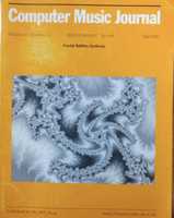 Computer Music Journal - Sound And Video Anthology - Volume 25, Number 3 - 2001 - Douglas Keislar (ed.)