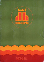 Hotel Hungária Szeged - Étlap (1979) -