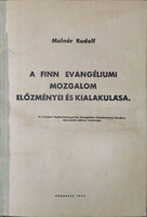 Finn evangéliomi mozgalom elözményei és kialakulása - dr. Molnár Rudolf
