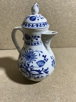 Khala porcelán kiöntő, GDR, 20 x 14 cm-es nagyságú, 3420