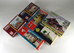 1N803 Régi vasút készlet terepasztal H0 épület 6 darab