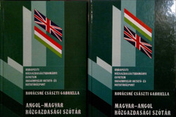 Magyar-angol, angol-magyar közgazdasági szótár - Kovácsné Császti Gabriella