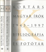 Kortárs magyar írók (1945-1997) bibliográfia és fotótár I-II. - F. Almási Éva