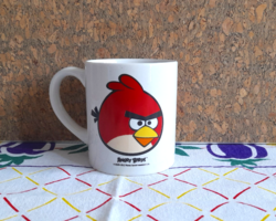 Régi porcelán Angry Birds bögre