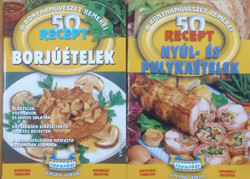 50 recept - Nyúl- és pulykaételek + Borjúételek (A konyhaművészet remekei, 2 kötet) -