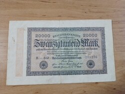 Németország. 20.000 Márka 1923.         /540/